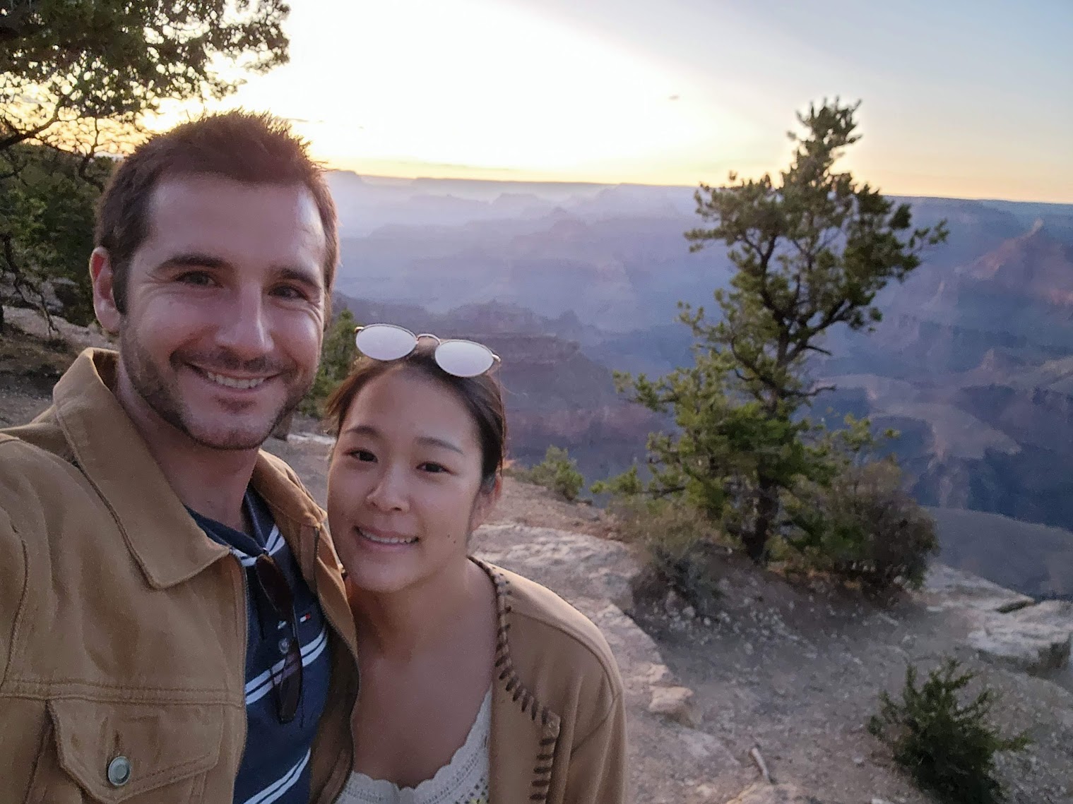 Matthieu Bidart at the Grand Canyon